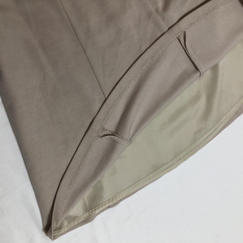 リフレクト Reflect スカート ひざ丈スカート 無地 ベージュ / ベージュ /  レディース USED 古着 中古 10015391