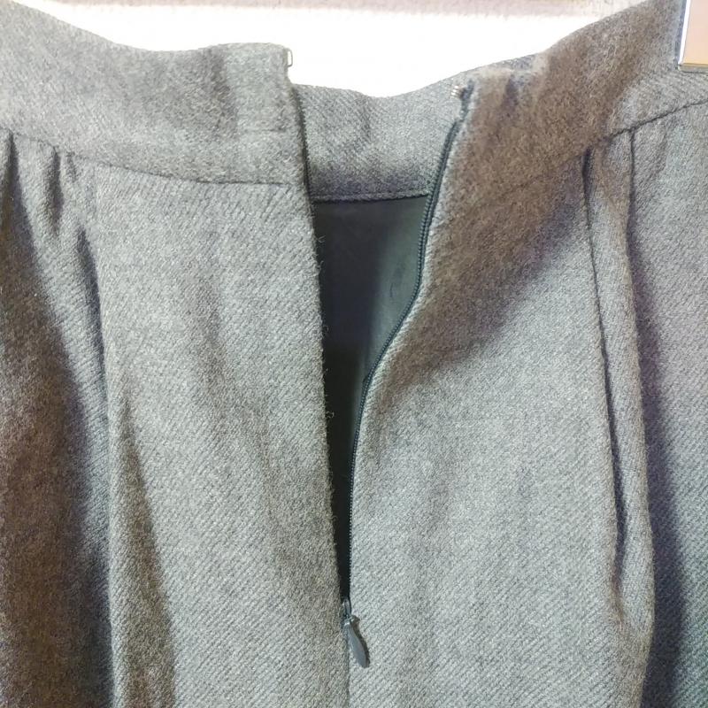 ボールジィ BALLSEY スカート ひざ丈スカート 36 無地 灰 / グレー /  レディース USED 古着 中古 10015457