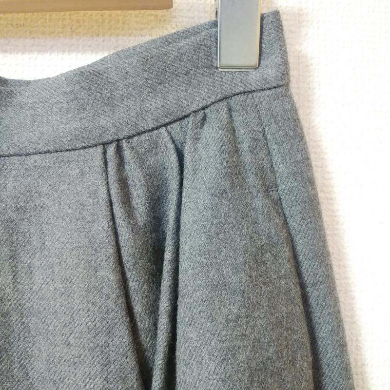 ボールジィ BALLSEY スカート ひざ丈スカート 36 無地 灰 / グレー /  レディース USED 古着 中古 10015457