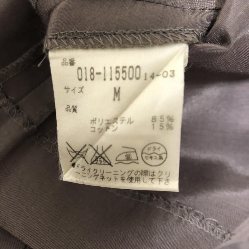 ナチュラルビューティー NATURAL BEAUTY シャツ、ブラウス 七分袖 M 無地 茶 / ブラウン /  レディース USED 古着 中古 10015571