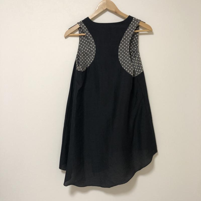 プフ puch タンクトップ タンクトップ FREE 無地 X ドット 黒 / ブラック / X 茶 / ブラウン / X 白 / ホワイト /  レディース USED 古着 中古 10015572
