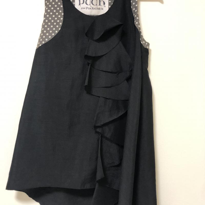 プフ puch タンクトップ タンクトップ FREE 無地 X ドット 黒 / ブラック / X 茶 / ブラウン / X 白 / ホワイト /  レディース USED 古着 中古 10015572