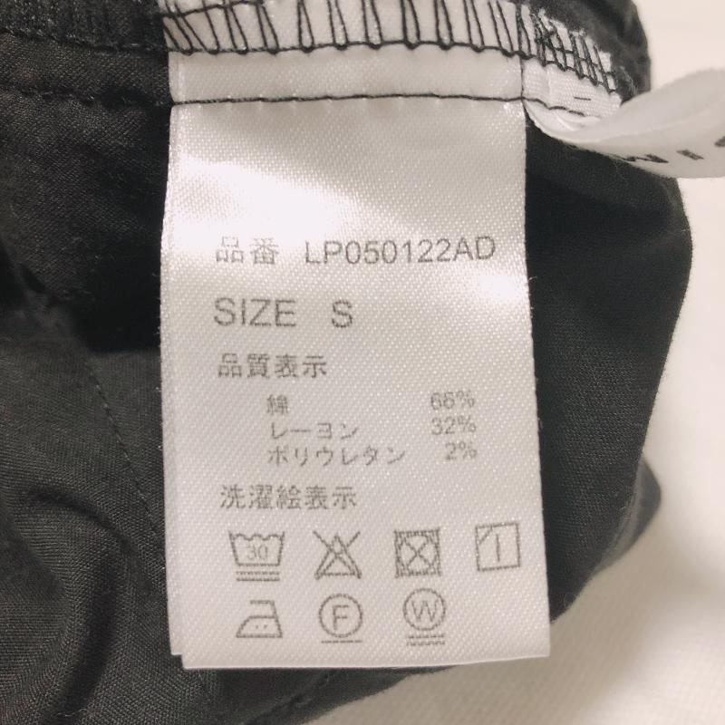 レプシィム LEPSIM パンツ スラックス S 無地 黒 / ブラック /  レディース USED 古着 中古 10015772