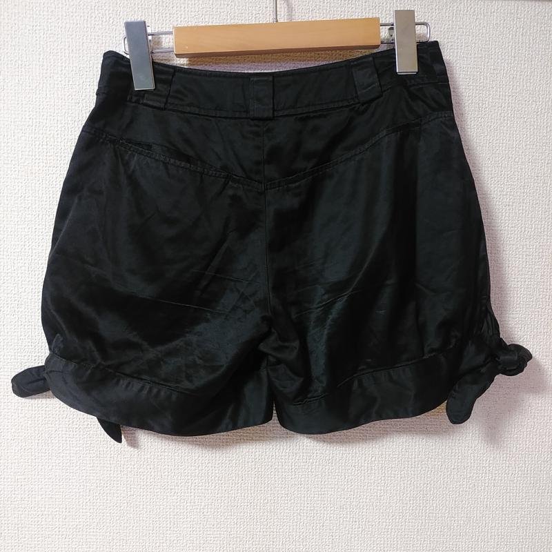 アースミュージックアンドエコロジー earth music&ecology パンツ ショートパンツ 0 無地 黒 / ブラック /  レディース USED 古着 中古 10015994