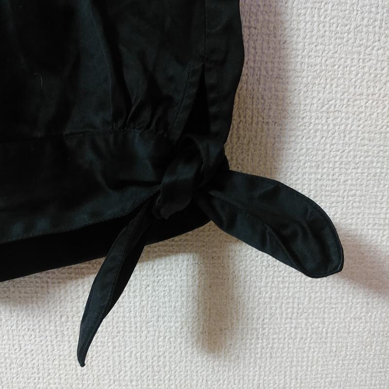 アースミュージックアンドエコロジー earth music&ecology パンツ ショートパンツ 0 無地 黒 / ブラック /  レディース USED 古着 中古 10015994