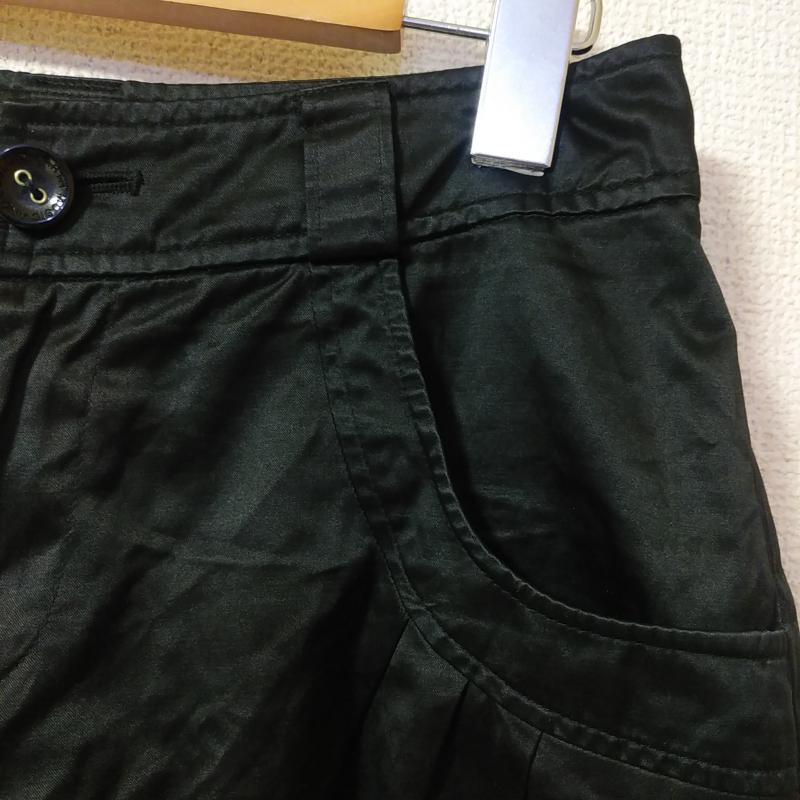 アースミュージックアンドエコロジー earth music&ecology パンツ ショートパンツ 0 無地 黒 / ブラック /  レディース USED 古着 中古 10015994