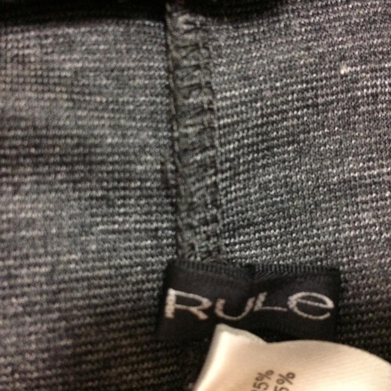 ルール RULe ワンピース ひざ丈スカート S  黒 / ブラック /  レディース USED 古着 中古 10016070