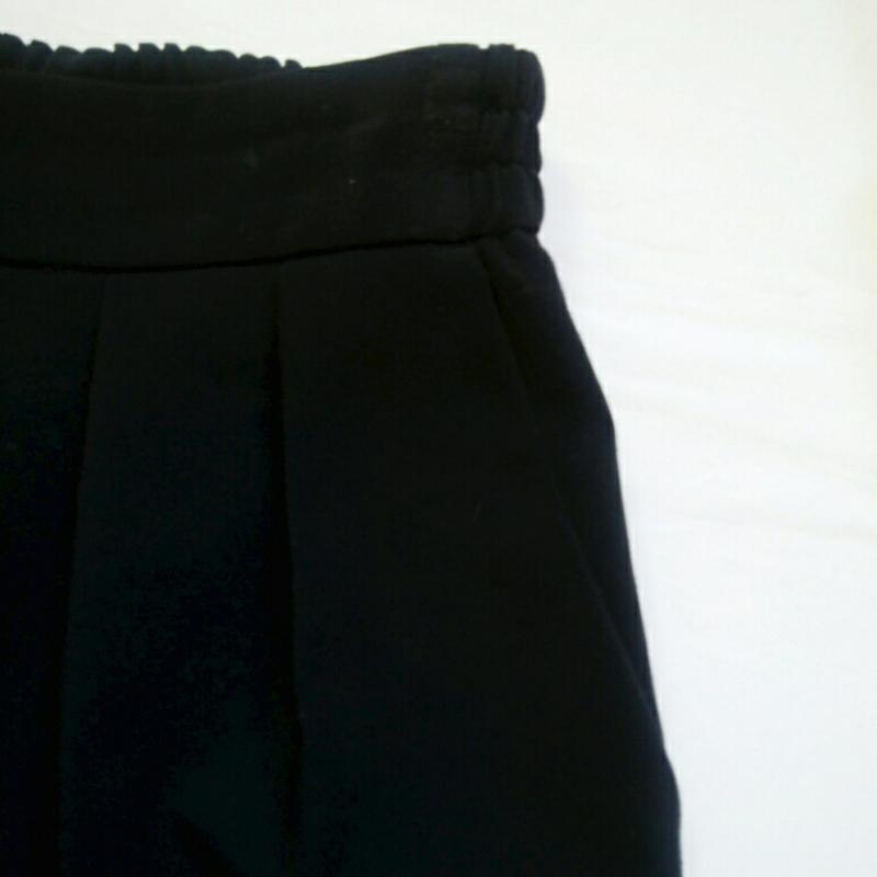 テチチ Te chichi ボトムス ボトムス ガウチョパンツ M 無地 黒 / ブラック /  レディース USED 古着 中古 10016088