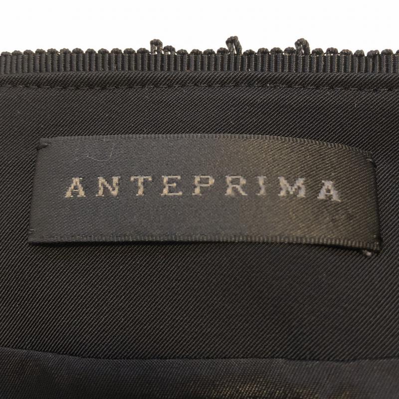 アンテプリマ ANTEPRIMA スカート ひざ丈スカート 38 無地 黒 / ブラック /  レディース USED 古着 中古 10016170