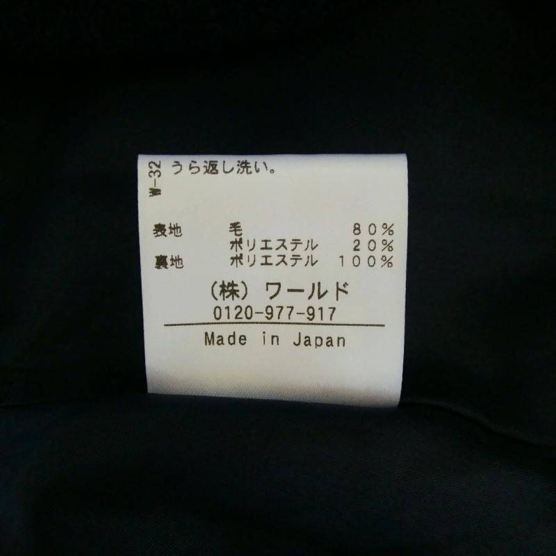 クローラ crolla スカート ミニスカート 38 無地 紺 / ネイビー /  レディース USED 古着 中古 10016206
