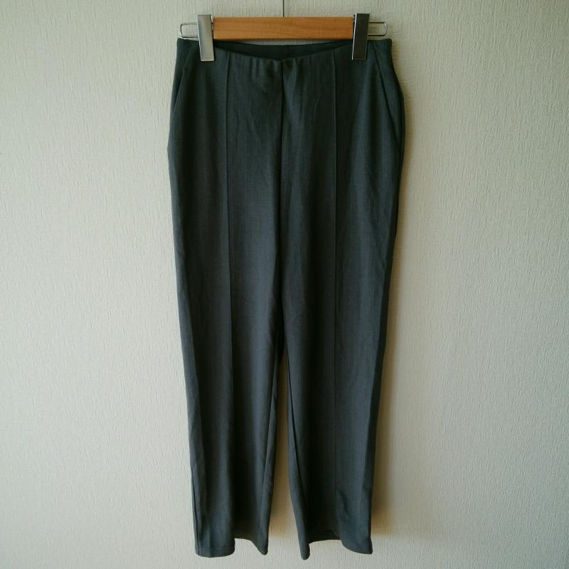 ユニクロ UNIQLO ボトムス ボトムス S ストライプ 灰 / グレー /  レディース USED 古着 中古 10016211