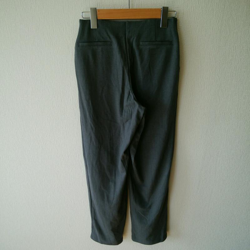 ユニクロ UNIQLO ボトムス ボトムス S ストライプ 灰 / グレー /  レディース USED 古着 中古 10016211