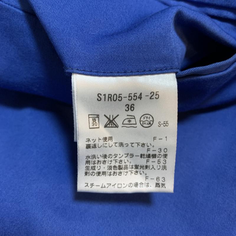 プリングル 1815 PRINGLE 1815 パンツ スラックス 36 無地 青 / ブルー /  レディース USED 古着 中古 10016280