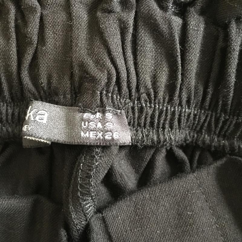 ベルシュカ Bershka パンツ ショートパンツ S 無地 黒 / ブラック /  レディース USED 古着 中古 10016325
