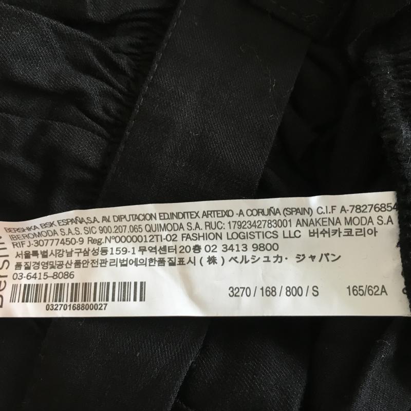 ベルシュカ Bershka パンツ ショートパンツ S 無地 黒 / ブラック /  レディース USED 古着 中古 10016325