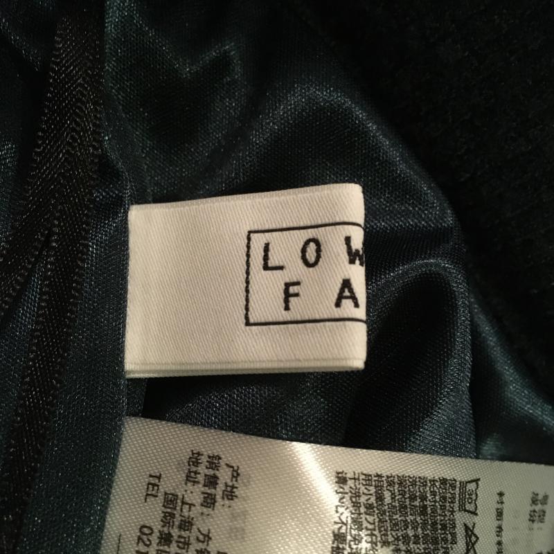 ローリーズファーム LOWRYS FARM スカート ロングスカート 裾にスリット L 無地 緑 / グリーン /  レディース USED 古着 中古 10016371