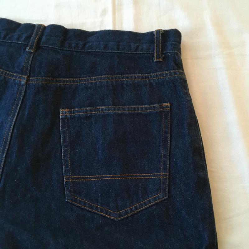 ケービーエフ KBF パンツ ショートパンツ ベルト付き/デニム 無地 インディゴ / インディゴ /  レディース USED 古着 中古 10016377