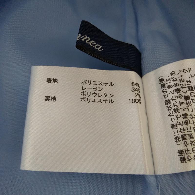 エンネア Ennea スカート ひざ丈スカート 38 無地 青 / ブルー /  レディース USED 古着 中古 10016429