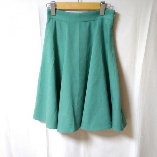 プロポーションボディドレッシング PROPORTION BODY DRESSING スカート ひざ丈スカート 2 無地 緑 / グリーン /  レディース USED 古着 中古 10016564