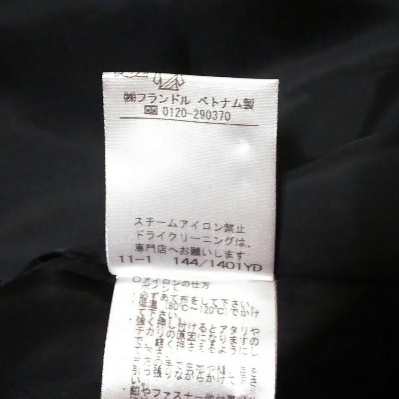 ブリリアントステージ BRILLIANTSTAGE ワンピース ひざ丈スカート 無地 黒 / ブラック /  レディース USED 古着 中古 10016567