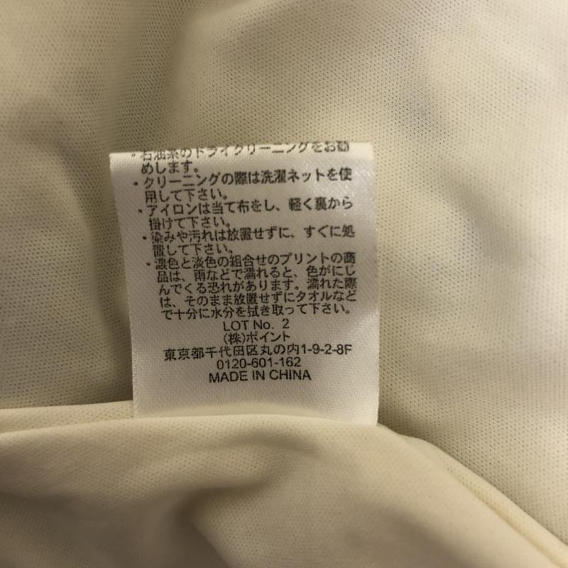 ヘザー Heather ワンピース ミニスカート FREE 総柄 X 花柄 白 / ホワイト / X 灰 / グレー / X 黒 / ブラック /  レディース USED 古着 中古 10016599