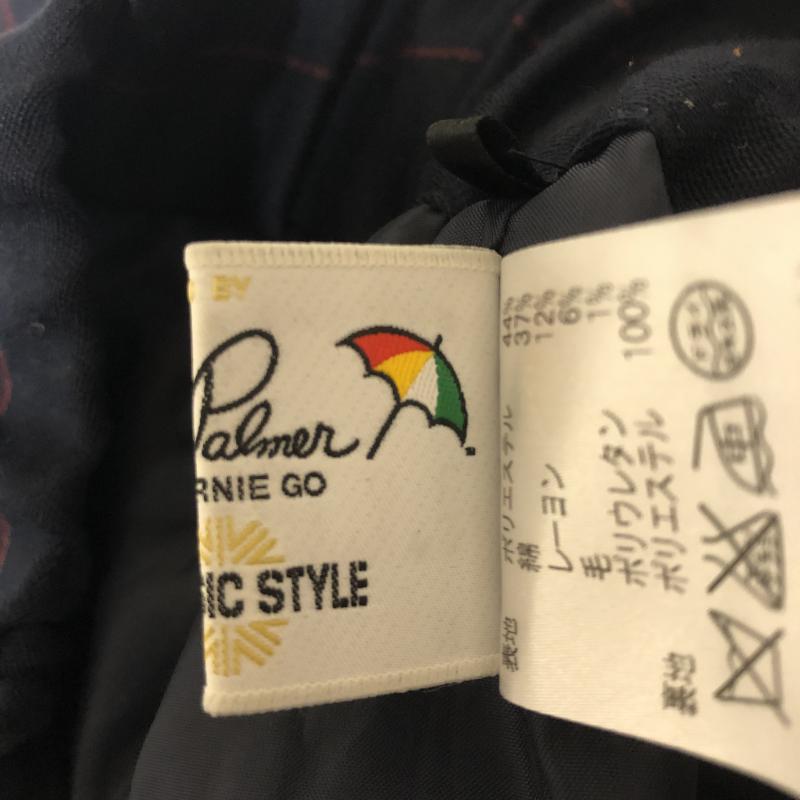 アーノルドパーマー Arnold Palmer スカート ひざ丈スカート 2 ストライプ X ロゴ、文字 紺 / ネイビー / X 赤 / レッド /  レディース USED 古着 中古 10016609