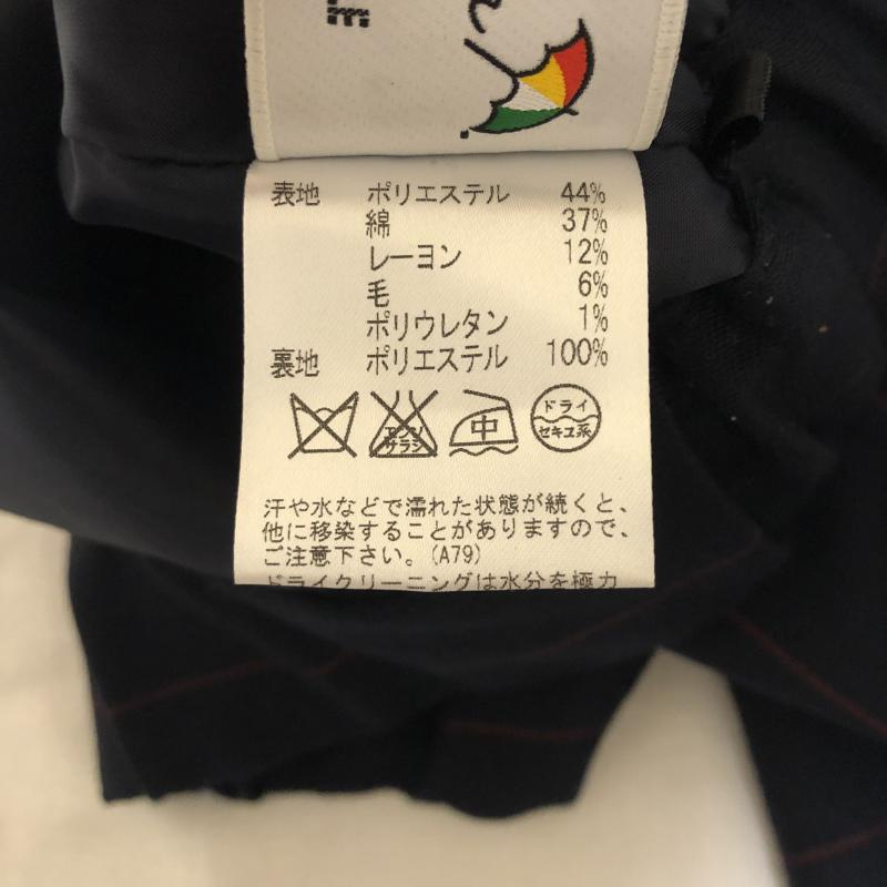 アーノルドパーマー Arnold Palmer スカート ひざ丈スカート 2 ストライプ X ロゴ、文字 紺 / ネイビー / X 赤 / レッド /  レディース USED 古着 中古 10016609
