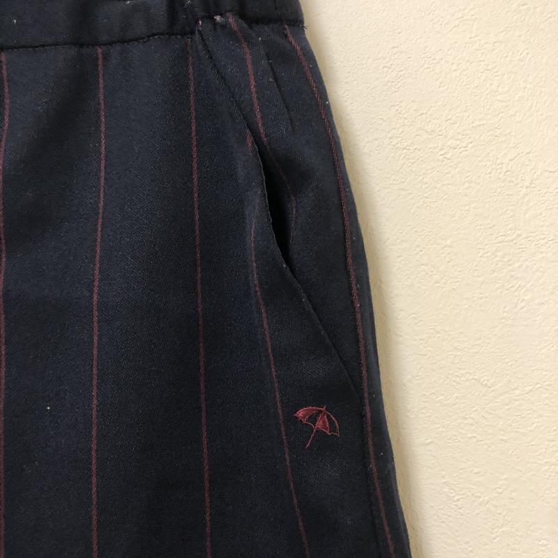 アーノルドパーマー Arnold Palmer スカート ひざ丈スカート 2 ストライプ X ロゴ、文字 紺 / ネイビー / X 赤 / レッド /  レディース USED 古着 中古 10016609