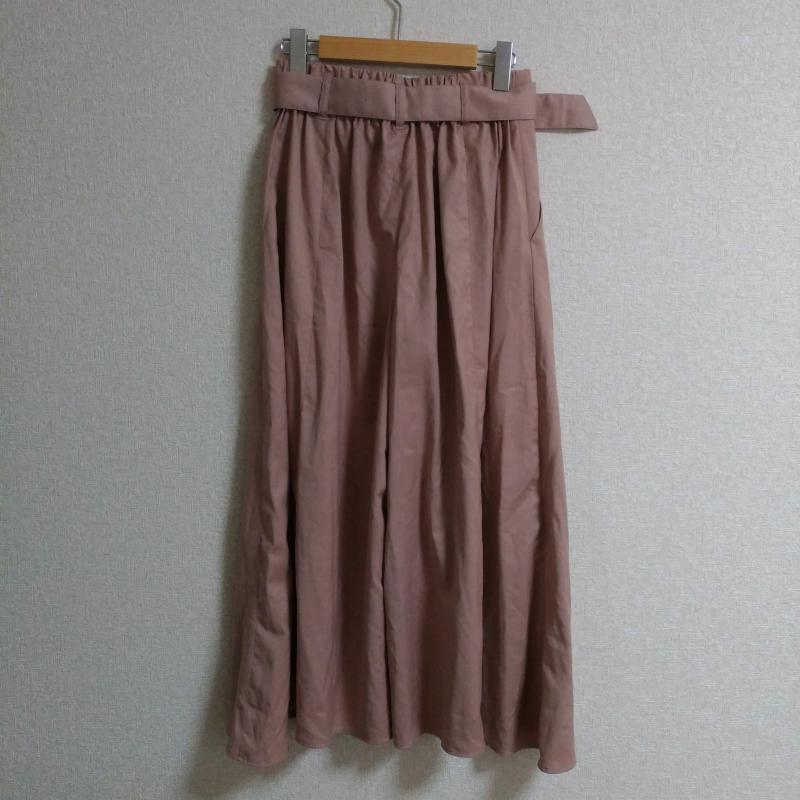 ディスコート Discoat ボトムス ボトムス スカンツ/ワイドパンツ M 無地 桃 / ピンク /  レディース USED 古着 中古 10016630