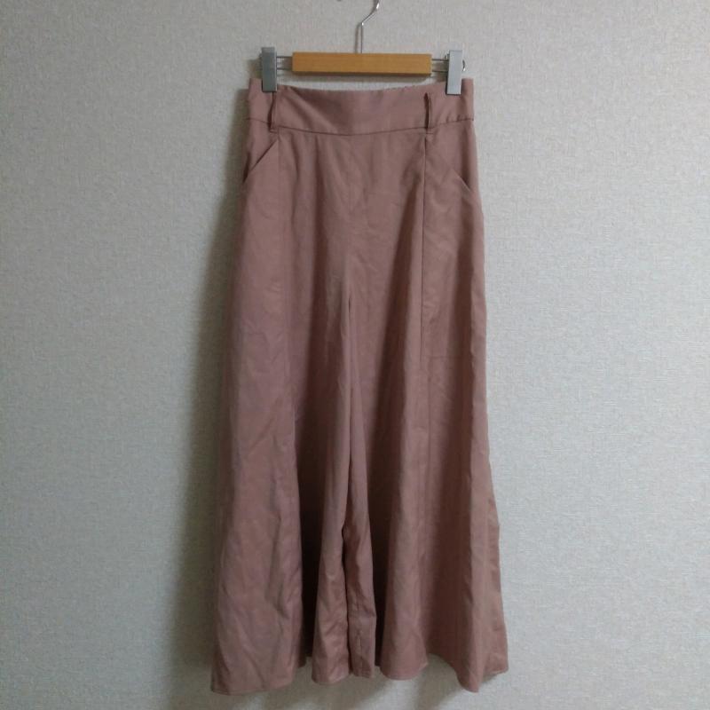 ディスコート Discoat ボトムス ボトムス スカンツ/ワイドパンツ M 無地 桃 / ピンク /  レディース USED 古着 中古 10016630