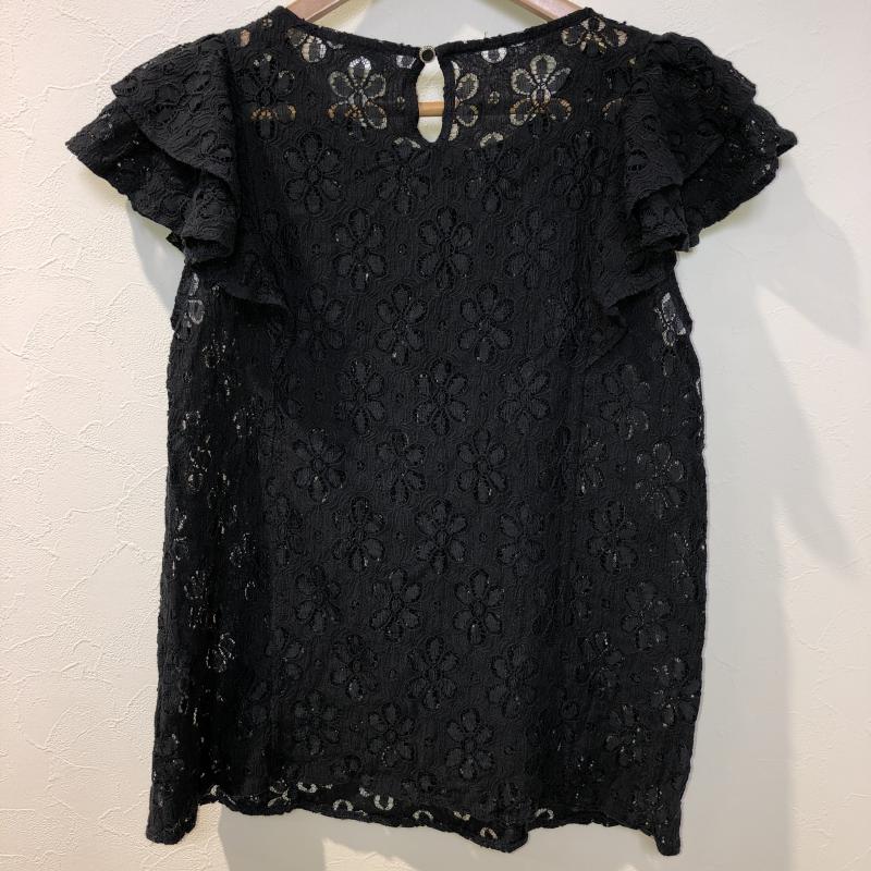 ナイスクラップ NICE CLAUP シャツ、ブラウス 半袖 M 無地 X  紺 / ネイビー /  レディース USED 古着 中古 10016648