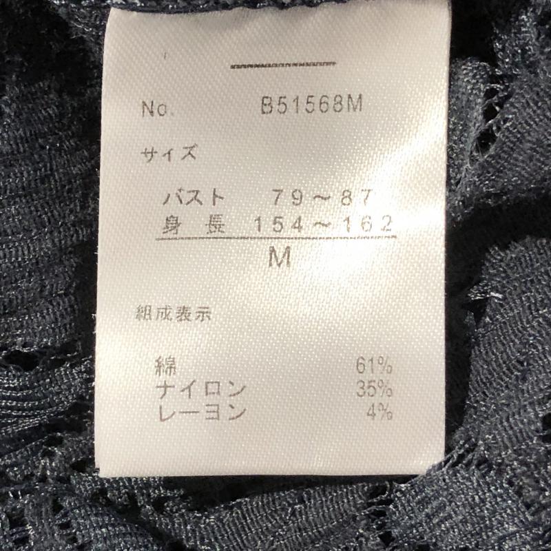 ナイスクラップ NICE CLAUP シャツ、ブラウス 半袖 M 無地 X  紺 / ネイビー /  レディース USED 古着 中古 10016648