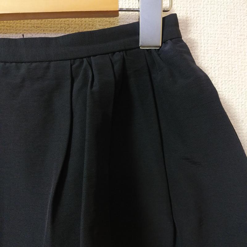 ロペピクニック ROPE' PICNIC スカート ひざ丈スカート 36 無地 黒 / ブラック /  レディース USED 古着 中古 10016742