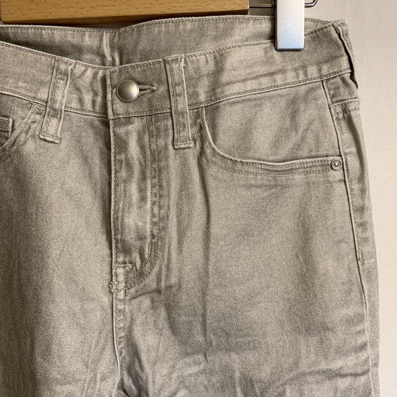 ジーナシス JEANASIS パンツ ワークパンツ、ペインターパンツ XS 無地 銀 / シルバー /  レディース USED 古着 中古 10016772