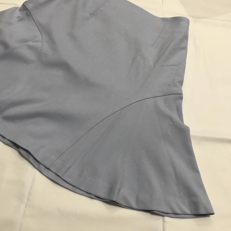 エンネア Ennea スカート ミニスカート 38 無地 青 / ブルー /  レディース USED 古着 中古 10016789