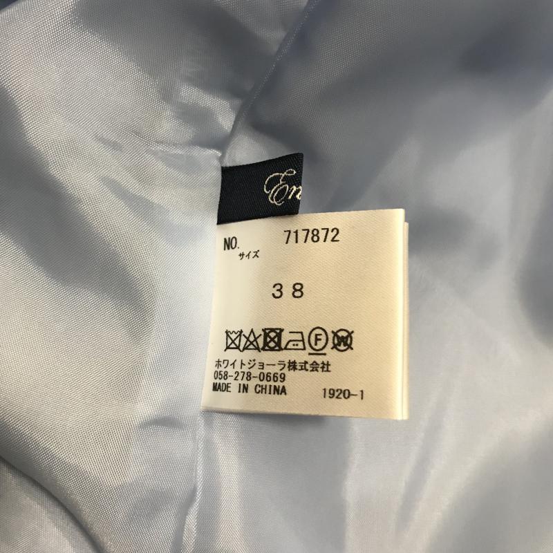 エンネア Ennea スカート ミニスカート 38 無地 青 / ブルー /  レディース USED 古着 中古 10016789