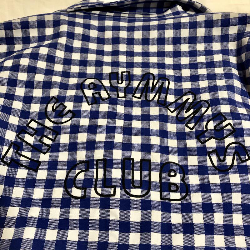 エイミー インザ バッティー ガール Aymmy in the batty girls ジャケット、上着 ジャケット、ブレザー バックプリント S チェック X ロゴ、文字 X プリント X ワンポイント X 刺繍 白 / ホワイト / X 青 / ブルー /  レディース USED 古着 中古 10016994