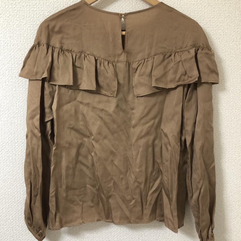 シードレイク Seadrake シャツ、ブラウス 長袖 36 無地 茶 / ブラウン /  レディース USED 古着 中古 10017142