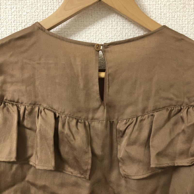シードレイク Seadrake シャツ、ブラウス 長袖 36 無地 茶 / ブラウン /  レディース USED 古着 中古 10017142