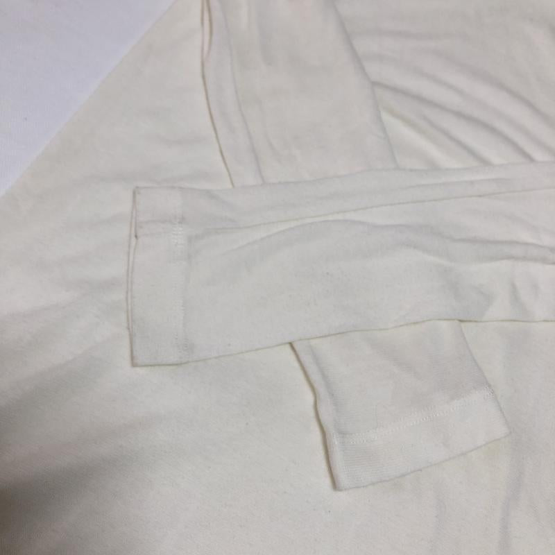 アンダーバー マウジー UNDER BAR moussy カットソー 長袖 2 無地 白 / ホワイト /  レディース USED 古着 中古 10017152
