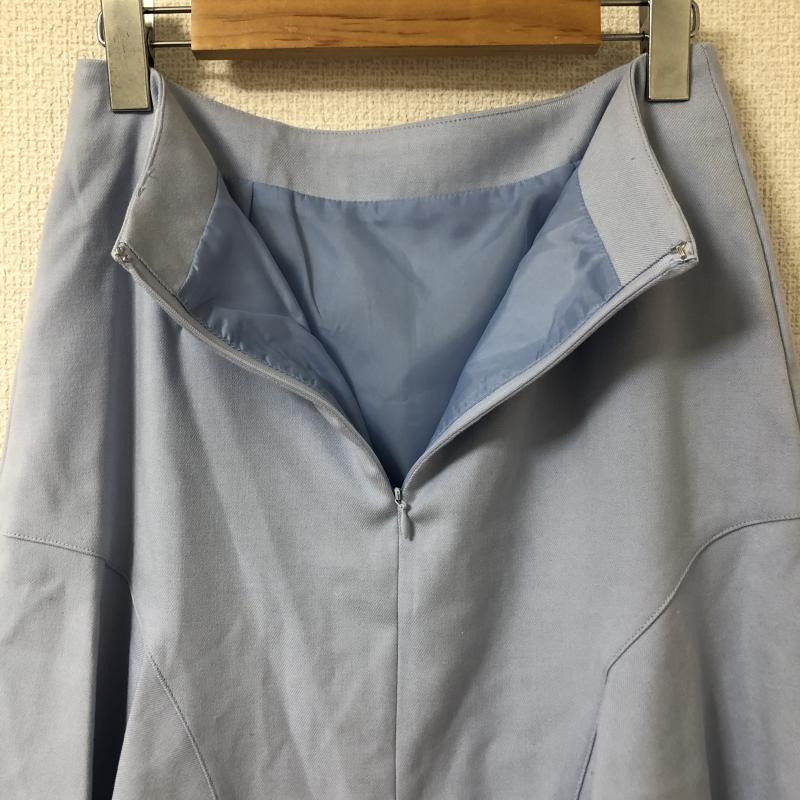 エンネア Ennea スカート ミニスカート 38 無地 青 / ブルー /  レディース USED 古着 中古 10017172