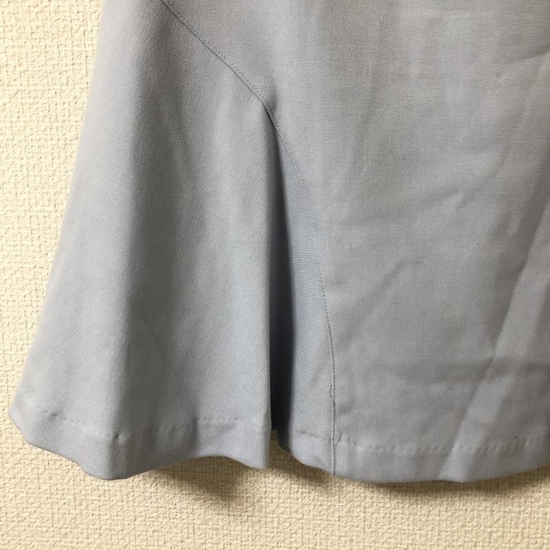 エンネア Ennea スカート ミニスカート 38 無地 青 / ブルー /  レディース USED 古着 中古 10017172