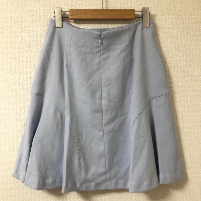 エンネア Ennea スカート ミニスカート 38 無地 青 / ブルー /  レディース USED 古着 中古 10017173