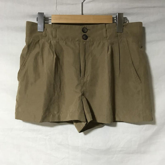 アズールバイマウジー AZUL BY MOUSSY パンツ ショートパンツ S 無地 ベージュ / ベージュ /  レディース USED 古着 中古 10017298