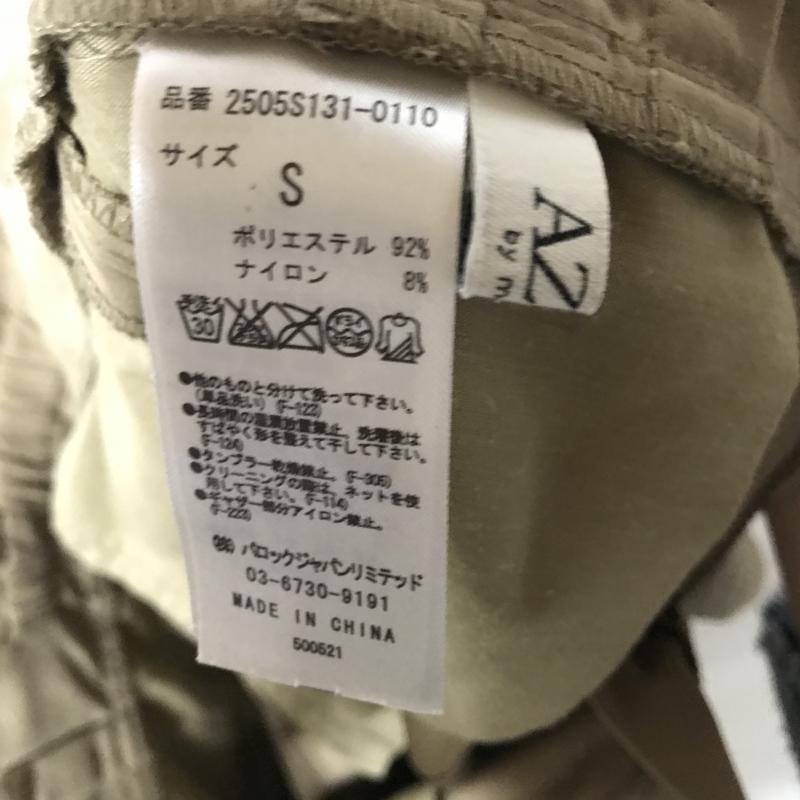 アズールバイマウジー AZUL BY MOUSSY パンツ ショートパンツ S 無地 ベージュ / ベージュ /  レディース USED 古着 中古 10017298