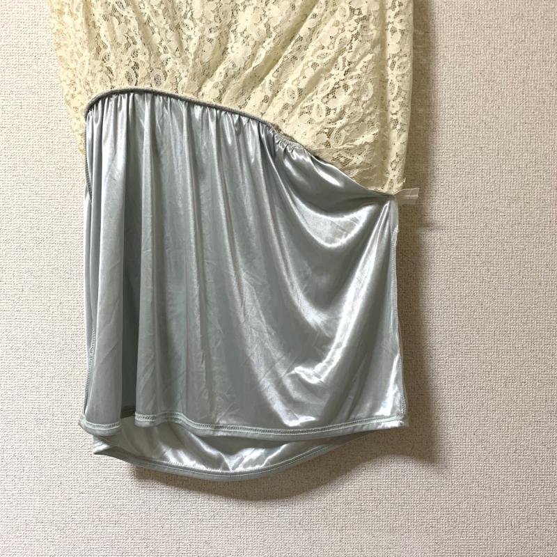 ティティーアンドコー titty&Co. ワンピース ミニスカート FREE 花柄 白 / ホワイト /  レディース USED 古着 中古 10017352