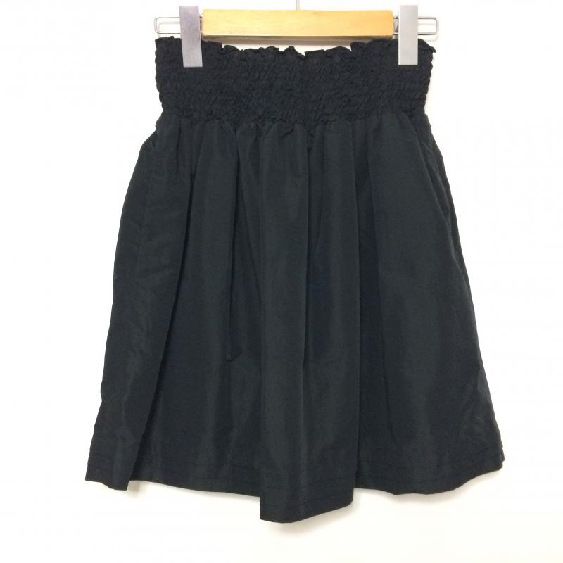 ジュエルチェンジズ Jewel Changes スカート ミニスカート 無地 黒 / ブラック /  レディース USED 古着 中古 10017504