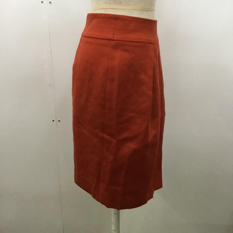クローラ crolla スカート ミニスカート スカート 34 無地 橙 / オレンジ /  レディース USED 古着 中古 10021475