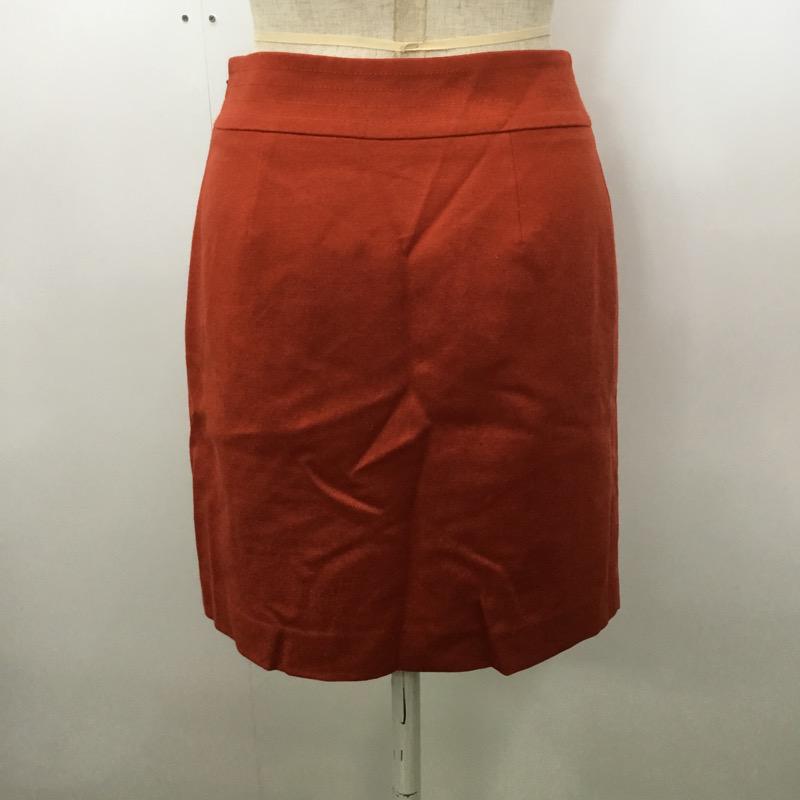 クローラ crolla スカート ミニスカート スカート 34 無地 橙 / オレンジ /  レディース USED 古着 中古 10021475