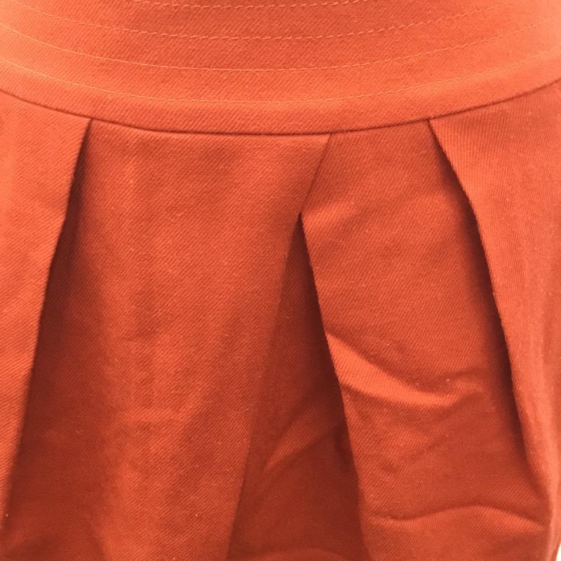 クローラ crolla スカート ミニスカート スカート 34 無地 橙 / オレンジ /  レディース USED 古着 中古 10021475